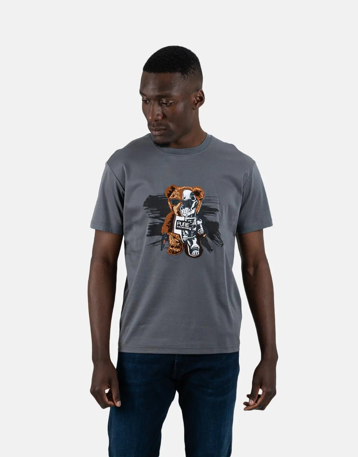 Pure Premium Moretti Charcoal T-Shirt - Subwear