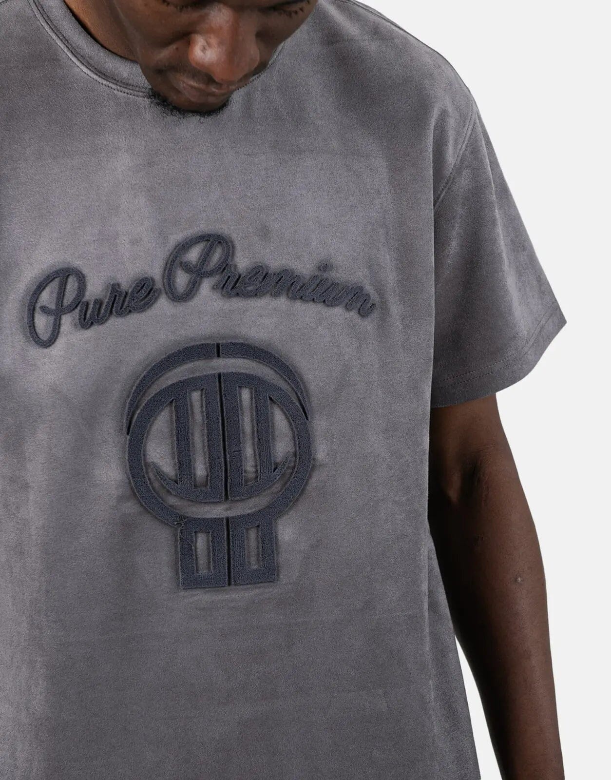Pure Premium Strada Charcoal T-Shirt - Subwear