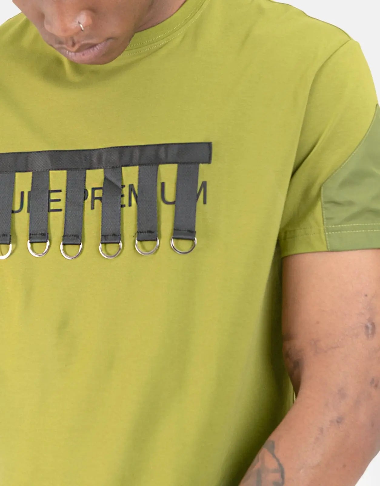 Pure Premium Strapin Olive T-Shirt - Subwear