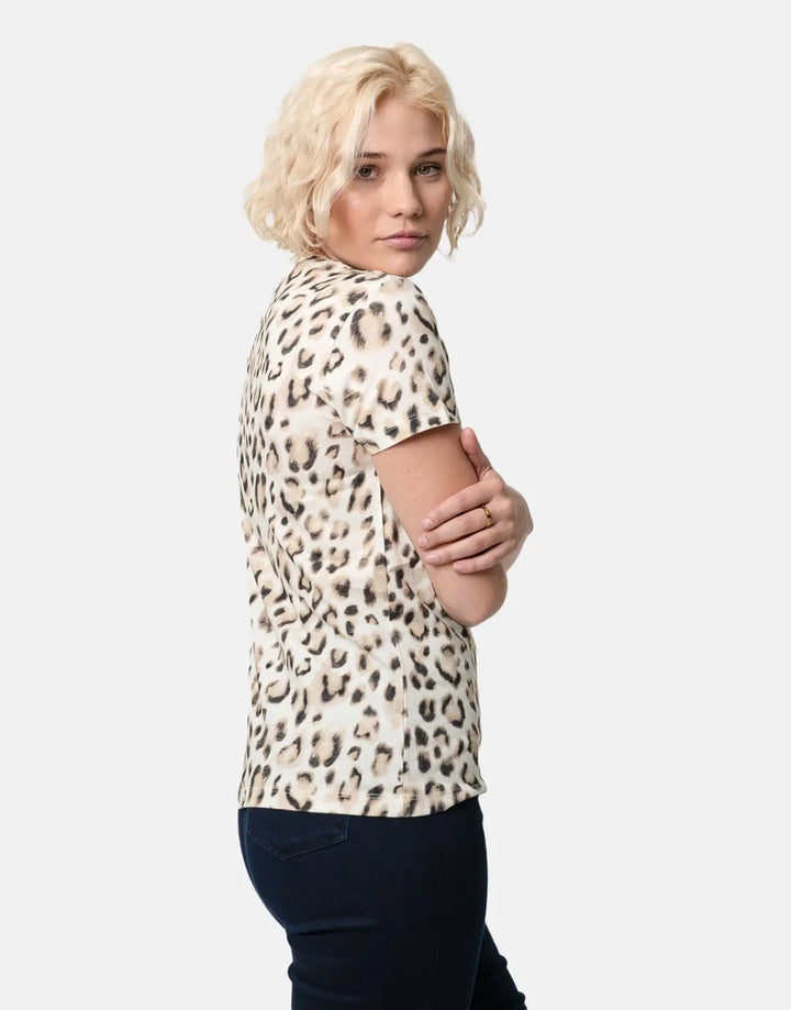 Replay Animalier Print T-Shirt - Subwear