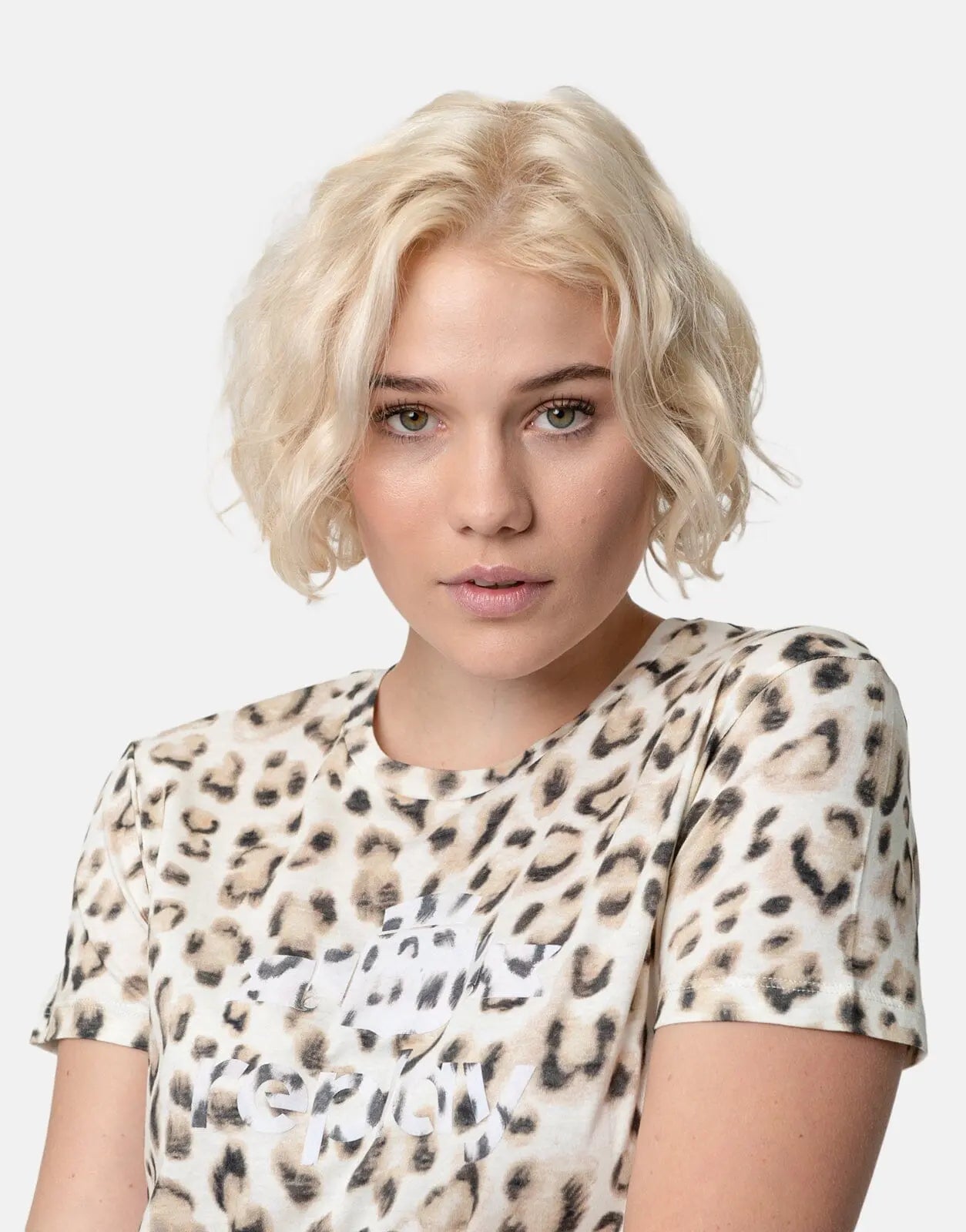 Replay Animalier Print T-Shirt - Subwear