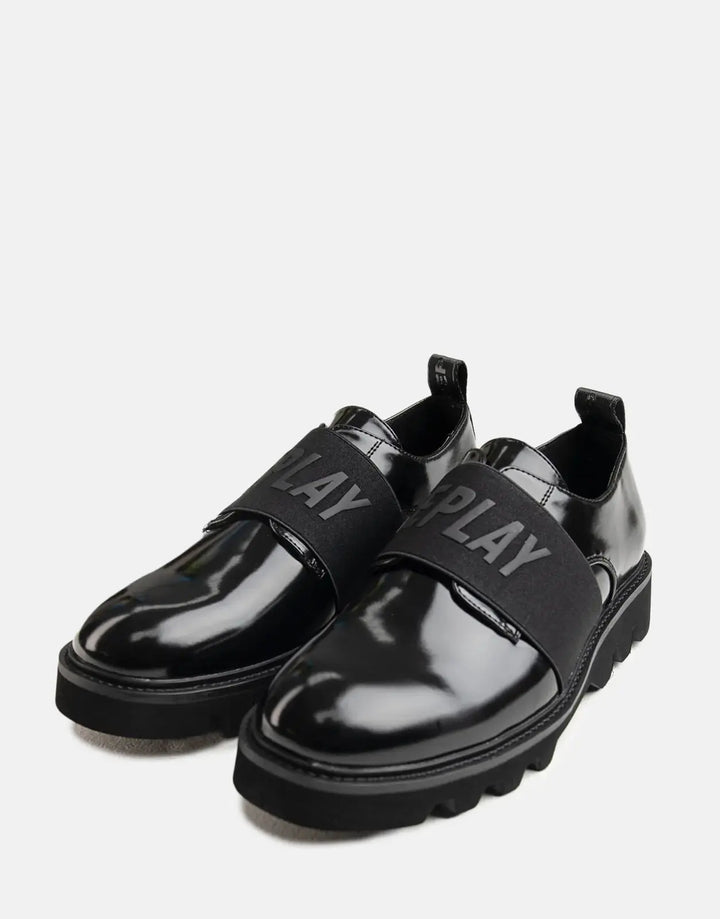 Replay Canver Brush Black Shoes - Subwear
