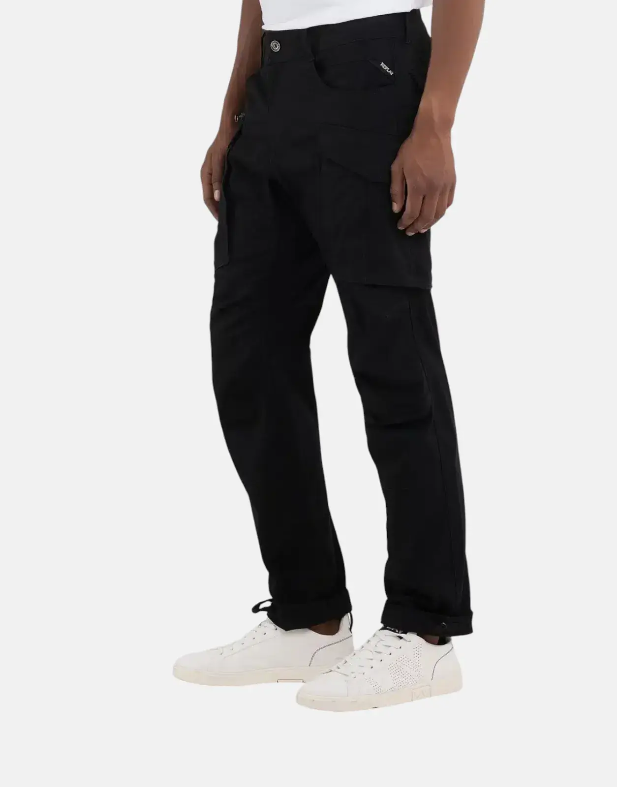 Replay Cargo Pants Black - Subwear