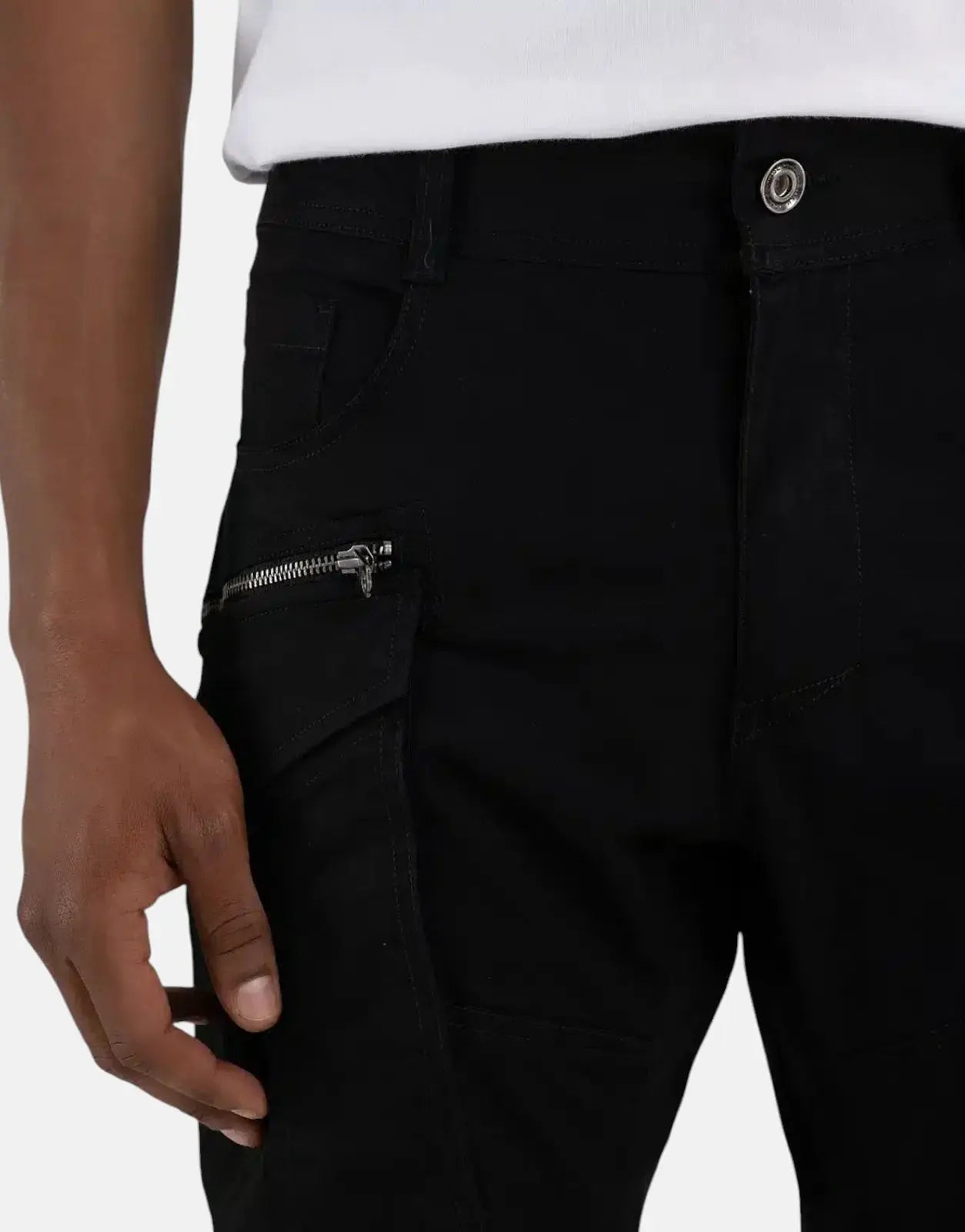 Replay Cargo Pants Black - Subwear
