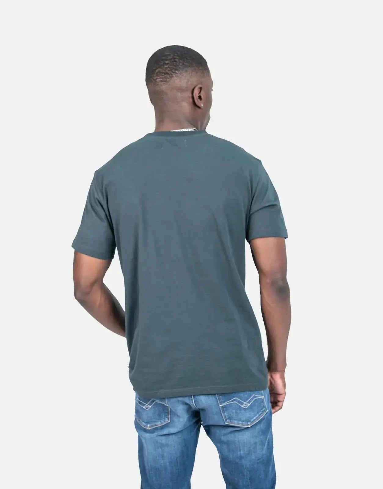 Replay Classic Small Logo T-Shirt Black - Subwear