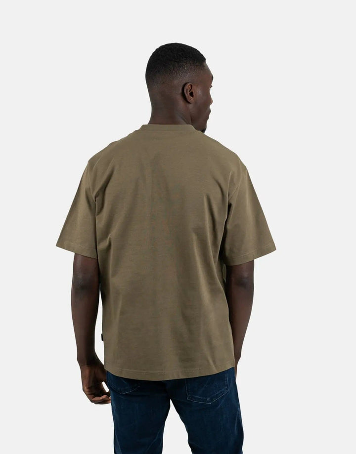 Replay Cotton Emboidery Mud T-Shirt - Subwear