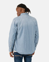 Replay Denim Mid Wash Blue Shirt - Subwear