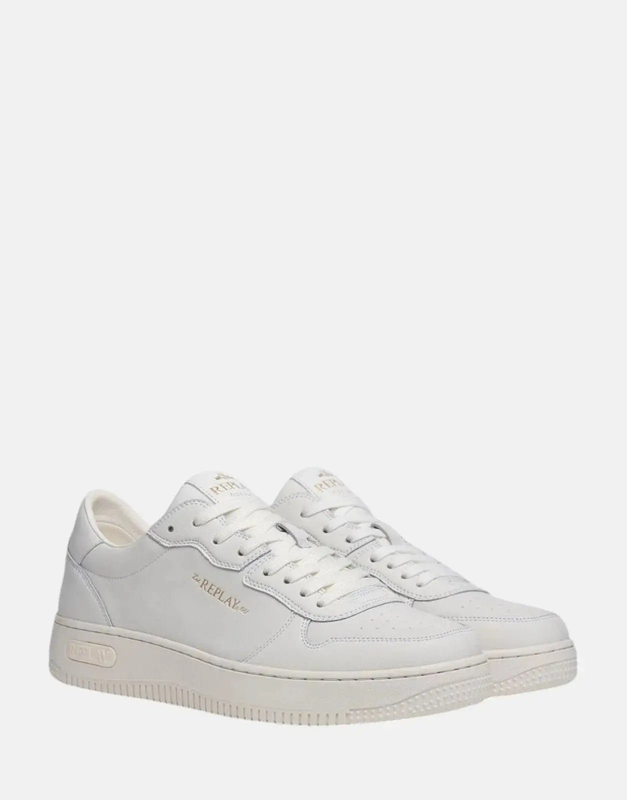 Replay Epic Embase Block White Sneakers - Subwear