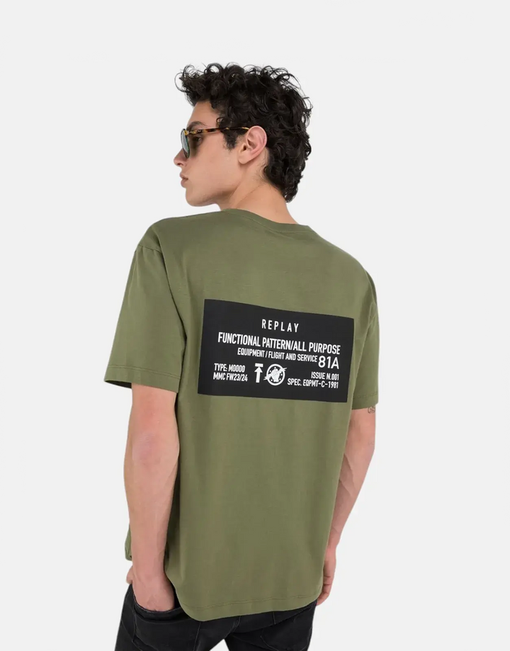 Replay Equipment T-Shirt Green - Subwear