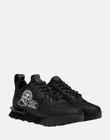 Replay Field Badges Black Sneakers - Subwear