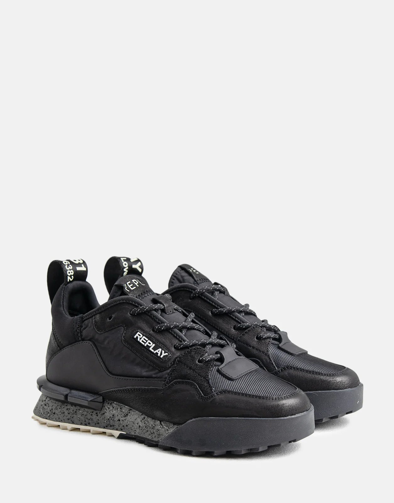Replay Field Classic X Black Sneakers - Subwear
