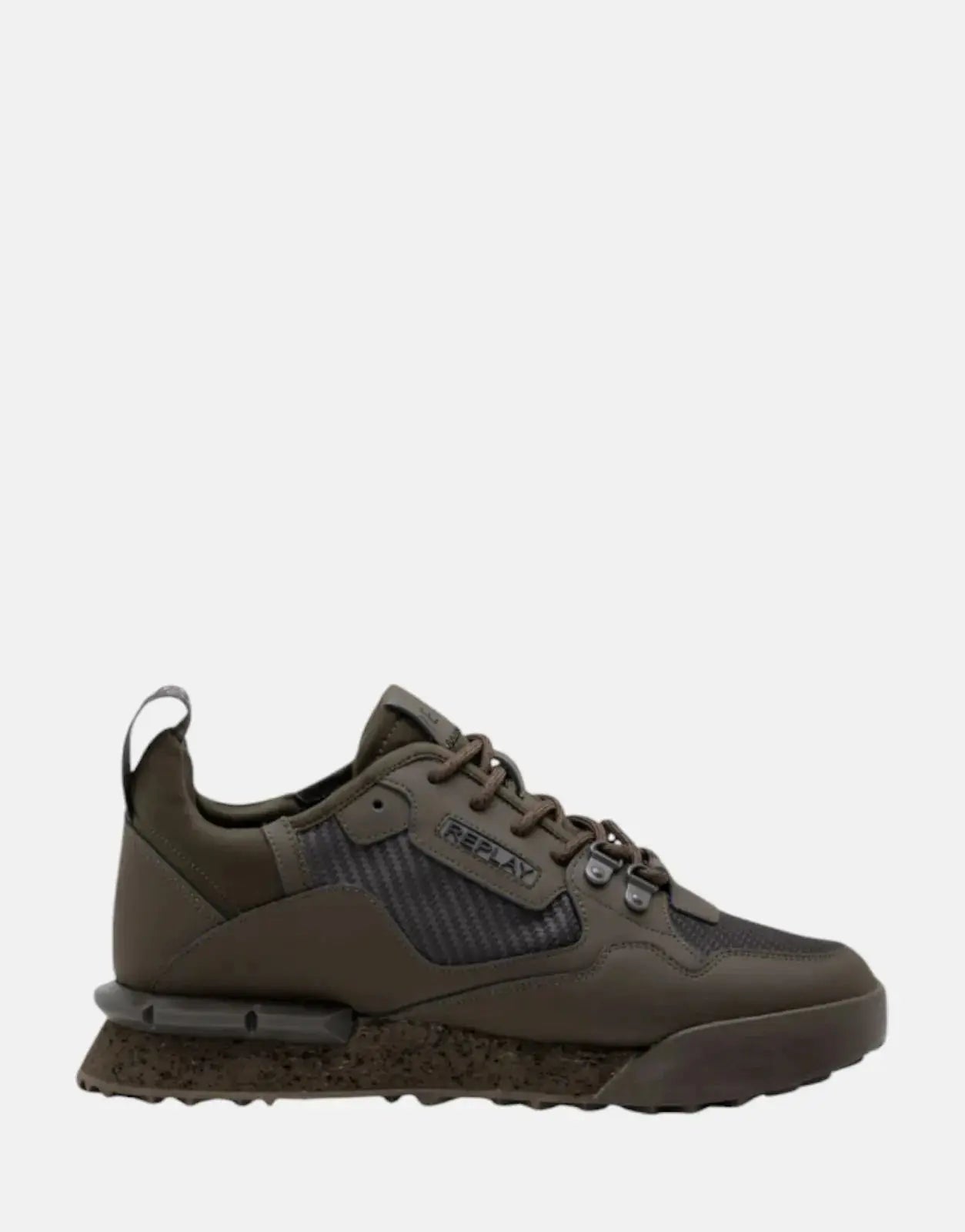 Replay Field Speed Carbon Mil Green Sneakers - Subwear
