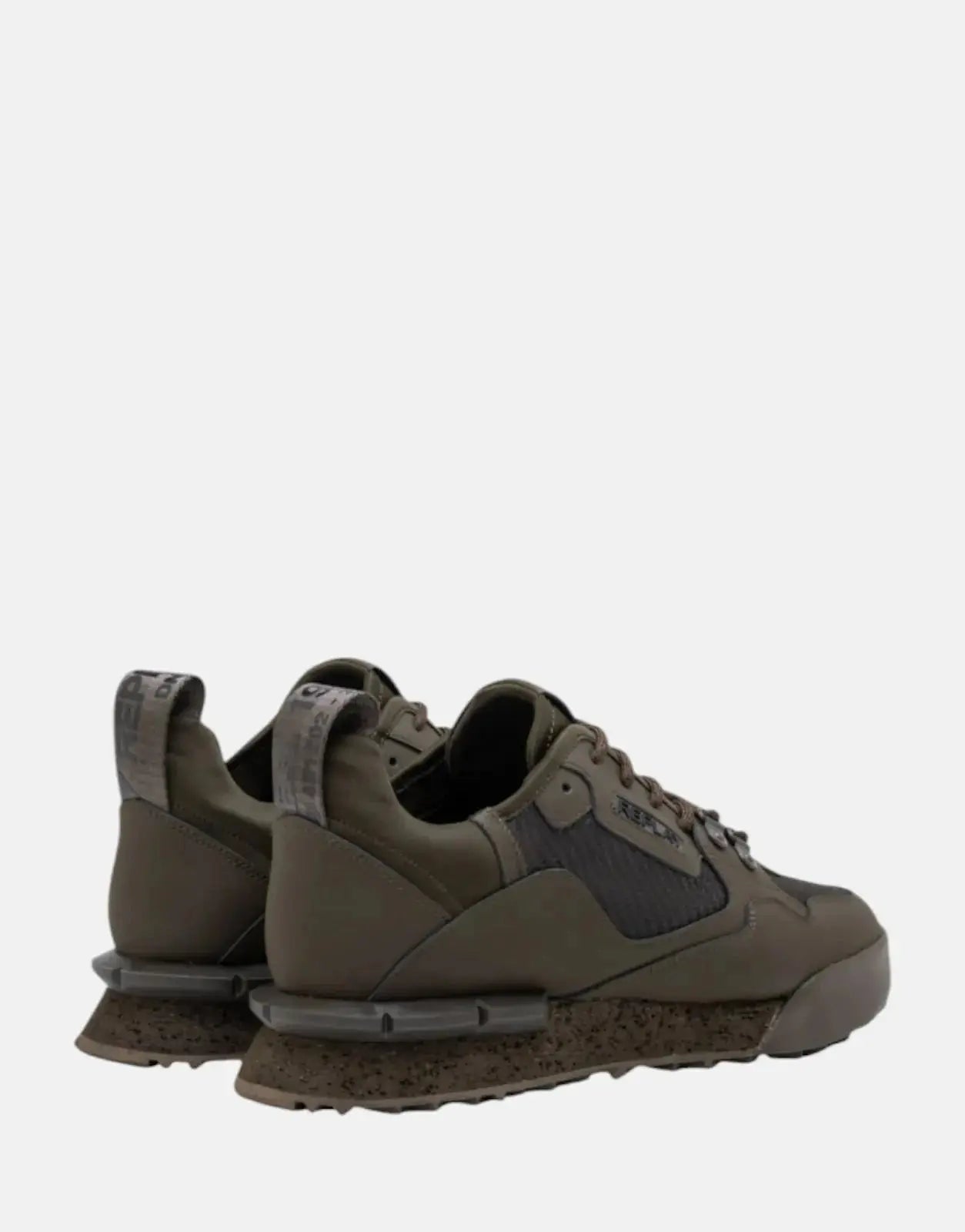 Replay Field Speed Carbon Mil Green Sneakers - Subwear