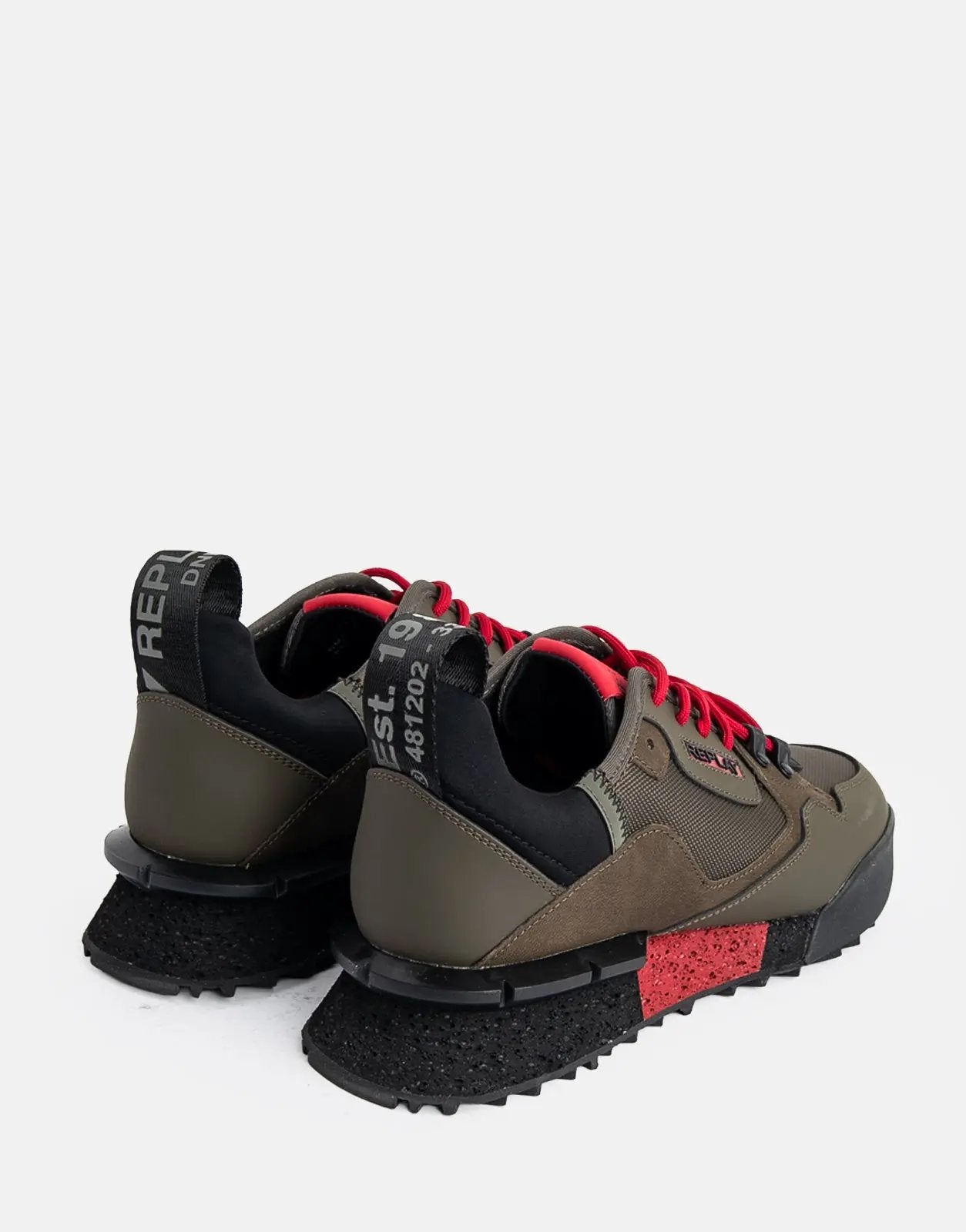 Replay Field Speed H SA Mil Green Sneakers - Subwear