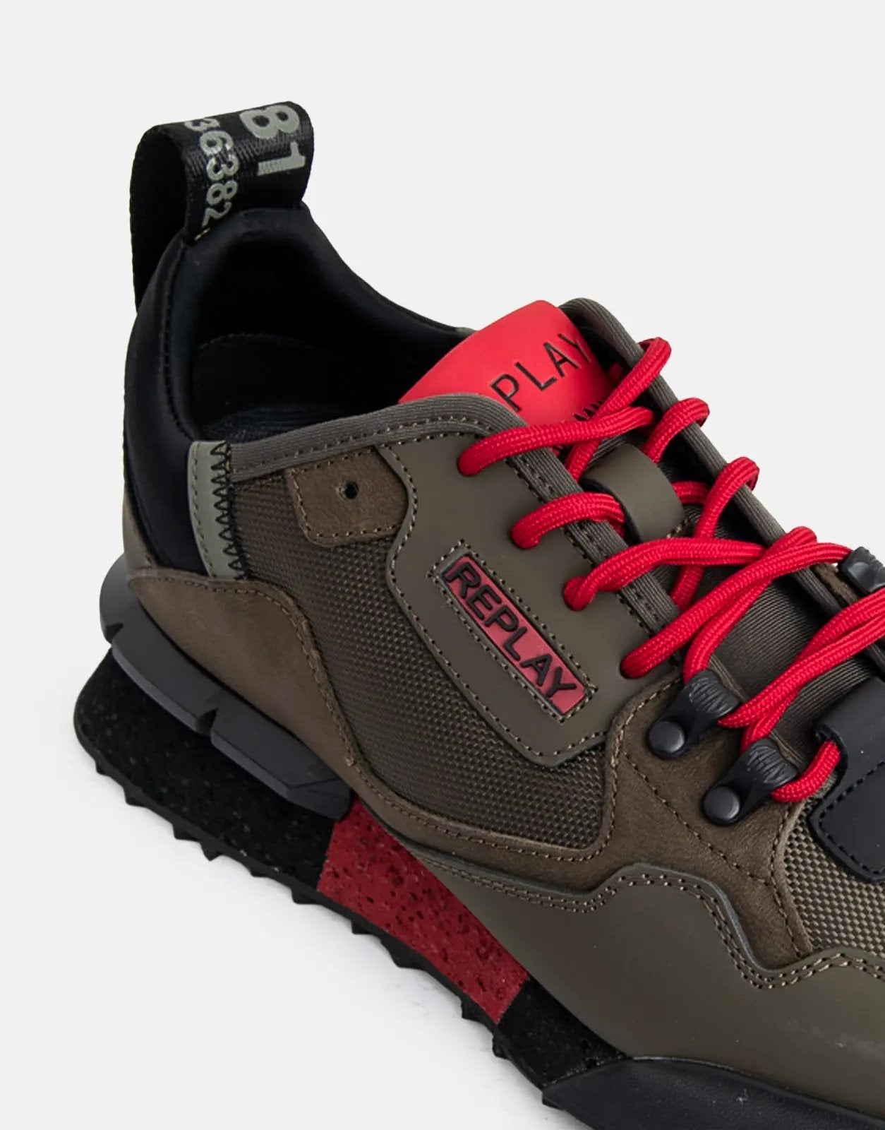 Replay Field Speed H SA Mil Green Sneakers - Subwear