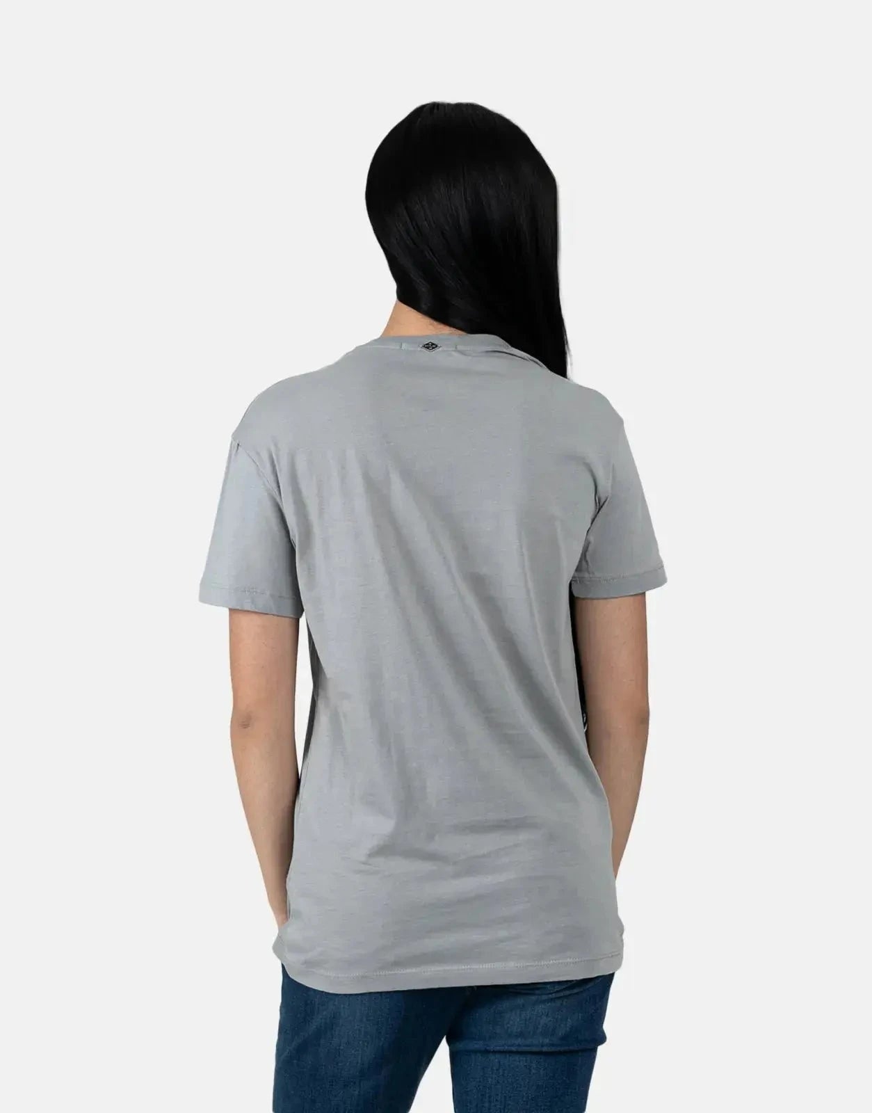Replay Glitter Logo Grey T-Shirt - Subwear