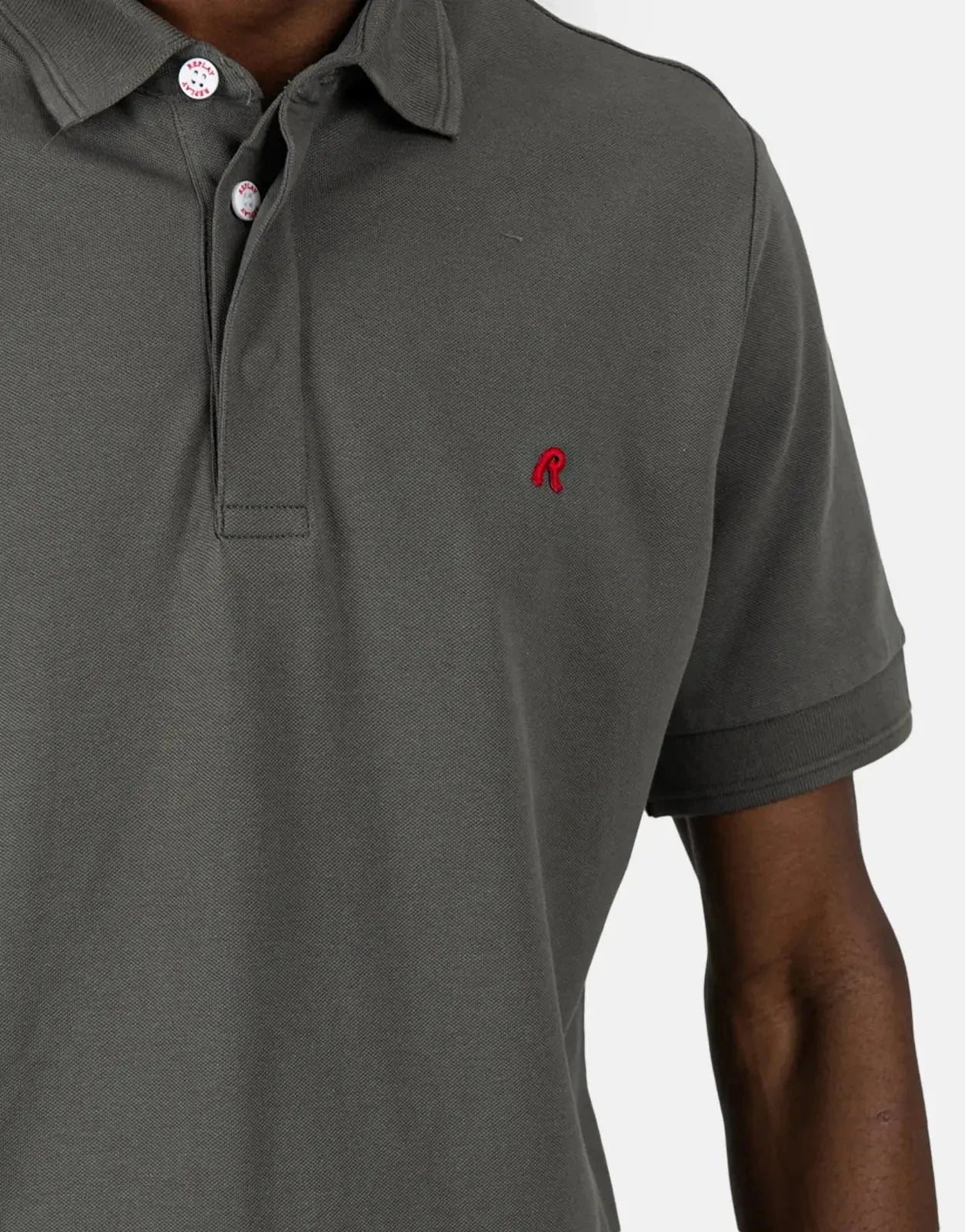 Replay Grey Polo Shirt - Subwear
