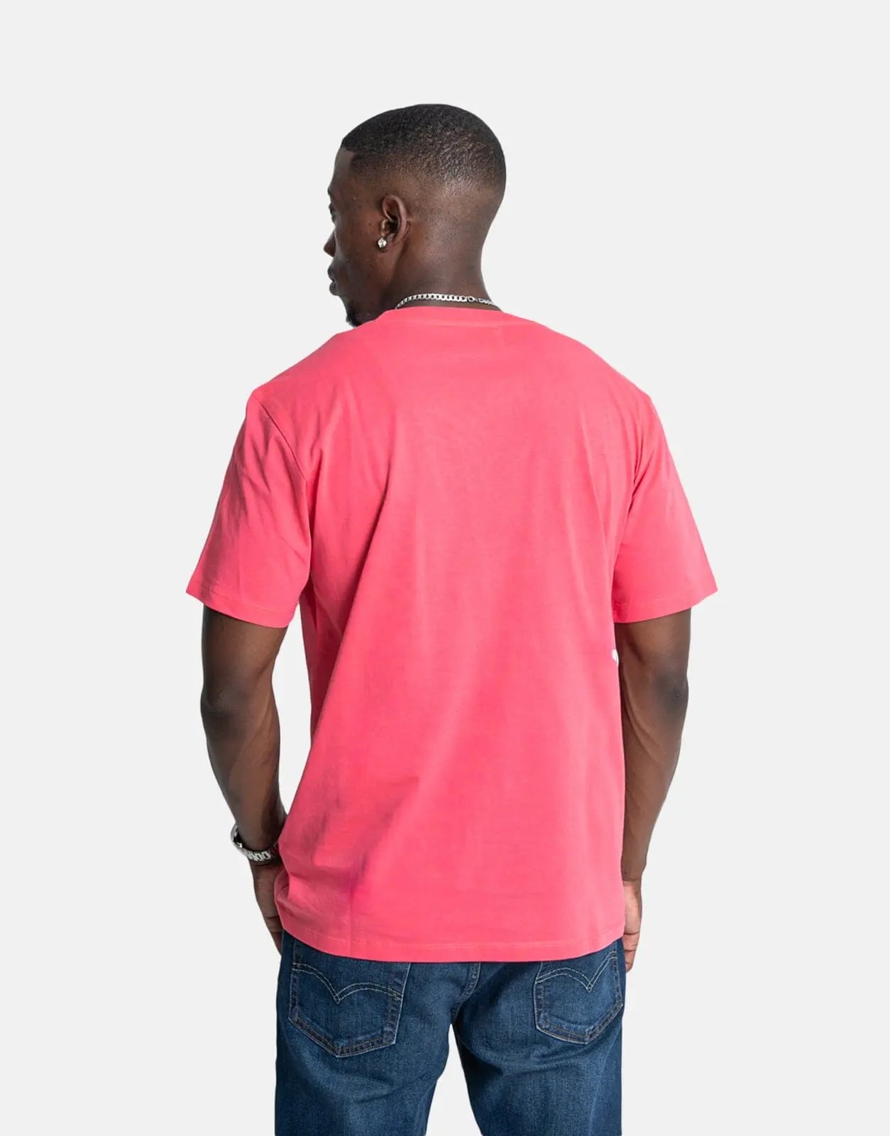 Replay Large Font Tonal T-Shirt Pink - Subwear