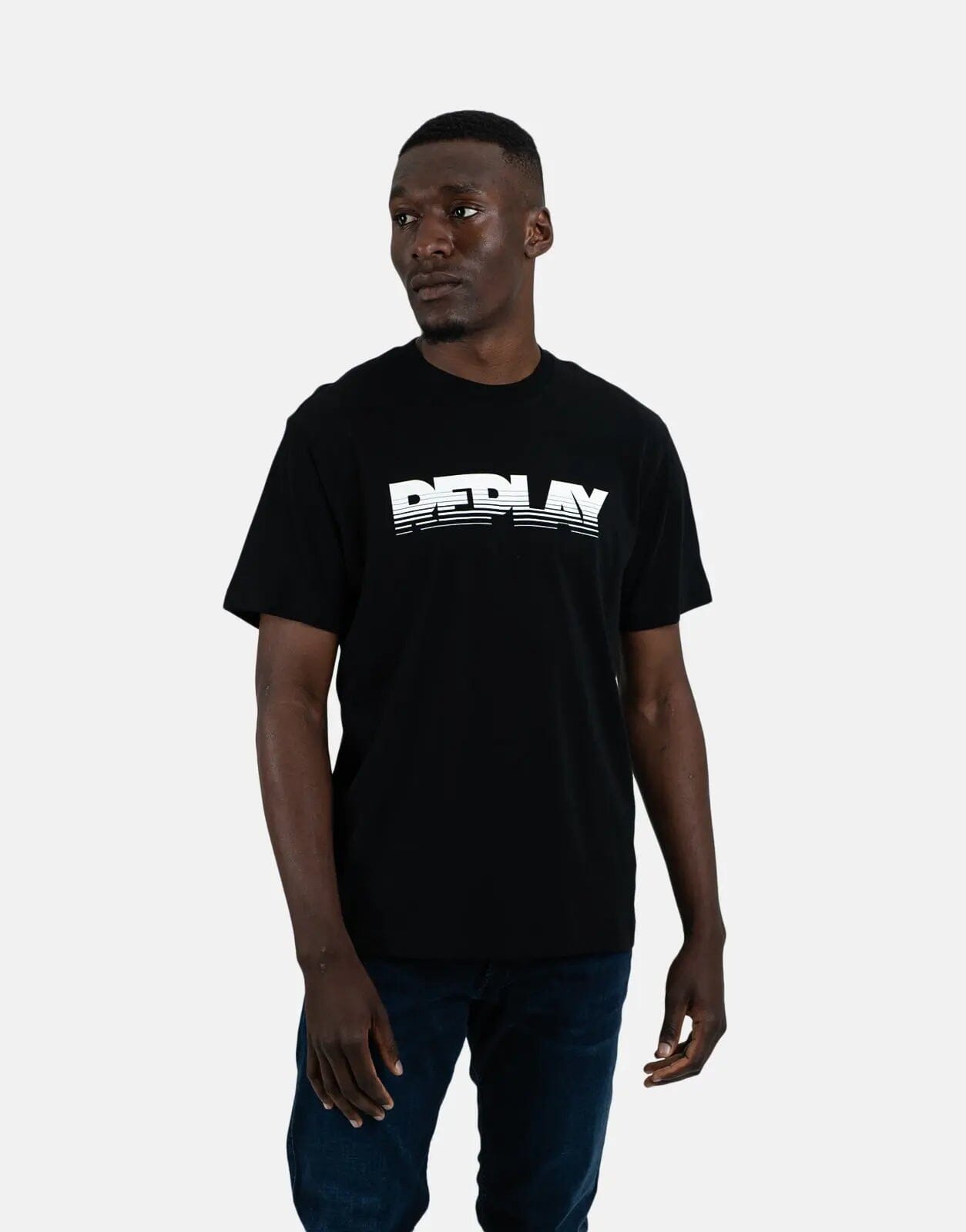Replay Large Logo T-Shirt - Subwear