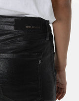 Replay Luzien High Waist Black Skinny Jeans - Subwear