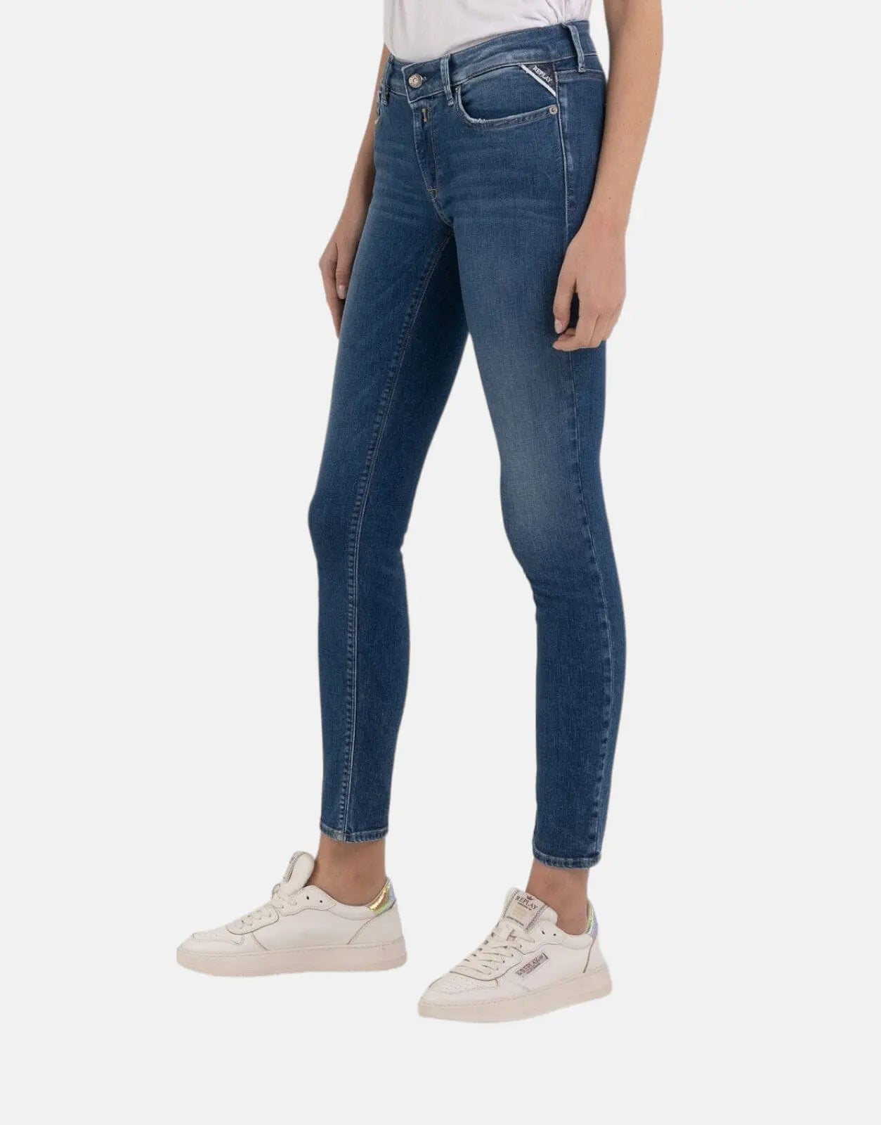 Replay New Luz Blue Skinny Jeans - Subwear