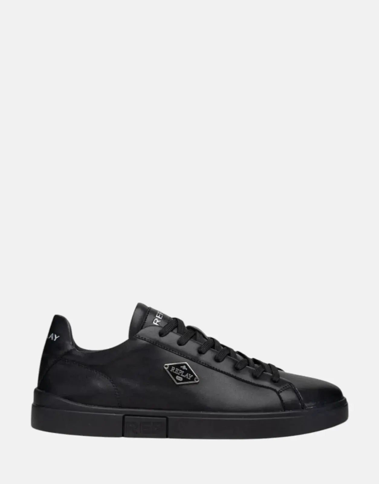 Replay Polys M Rhombus Black Sneakers - Subwear