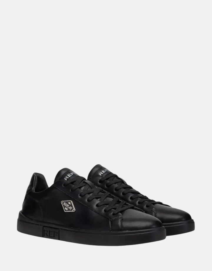 Replay Polys M Rhombus Black Sneakers - Subwear