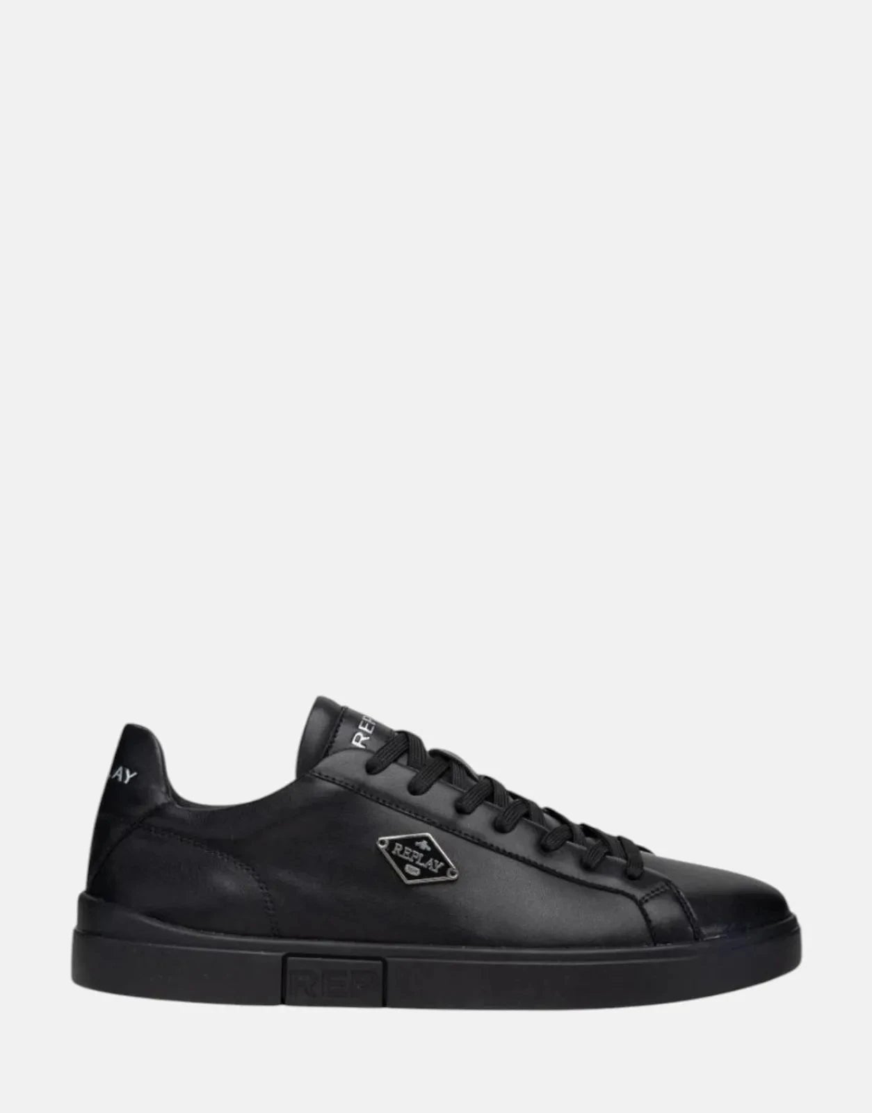 Replay Polys M Rhombus Black Sneakers - Subwear