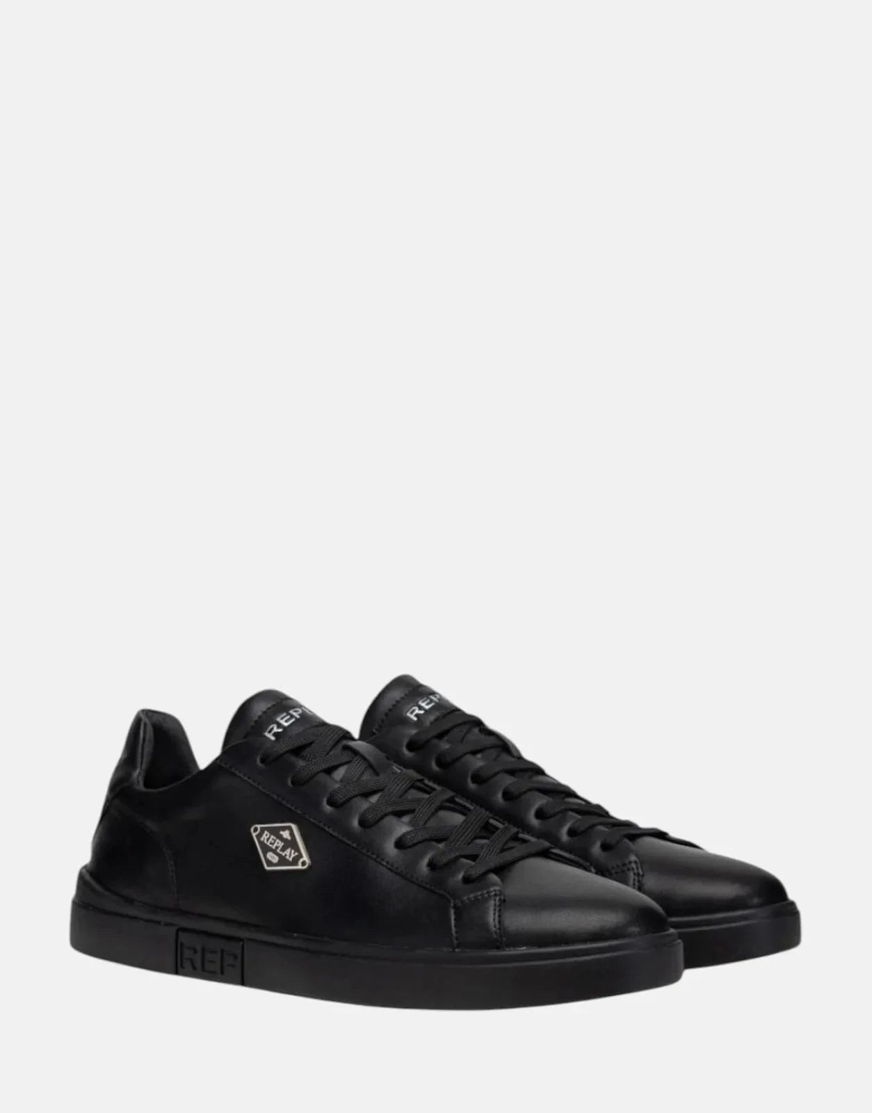 Replay Polys M Rhombus Black Sneakers - Subwear