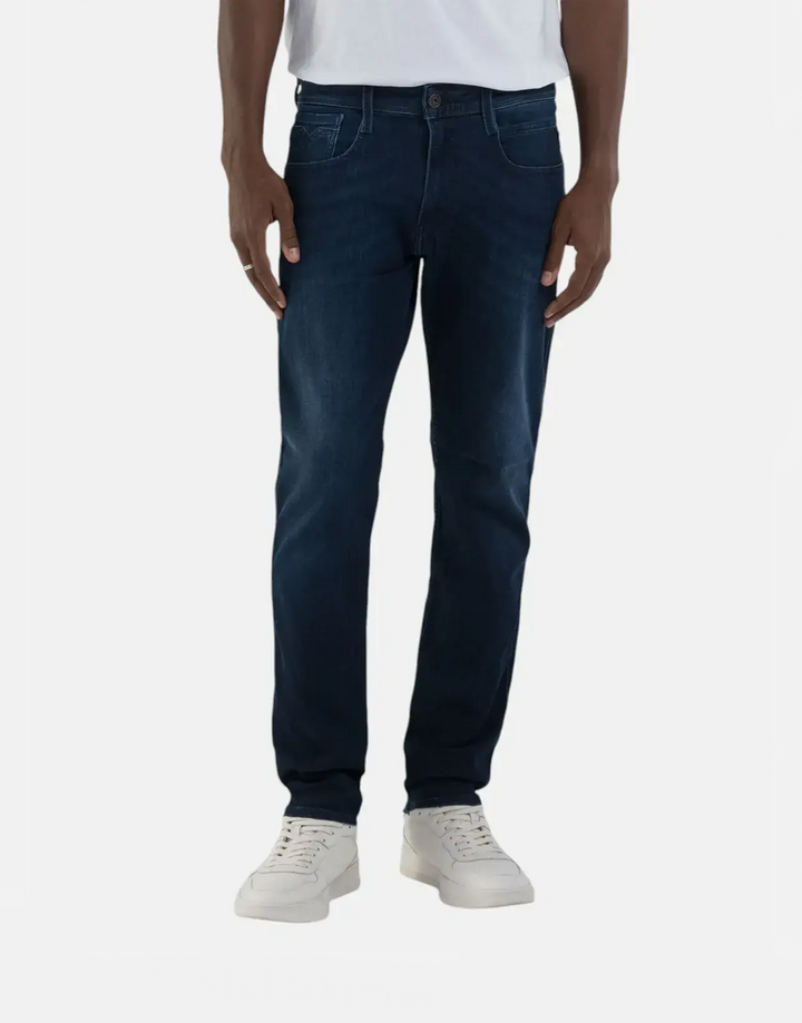 Replay Powerstretch Dark Blue Slim Jeans - Subwear