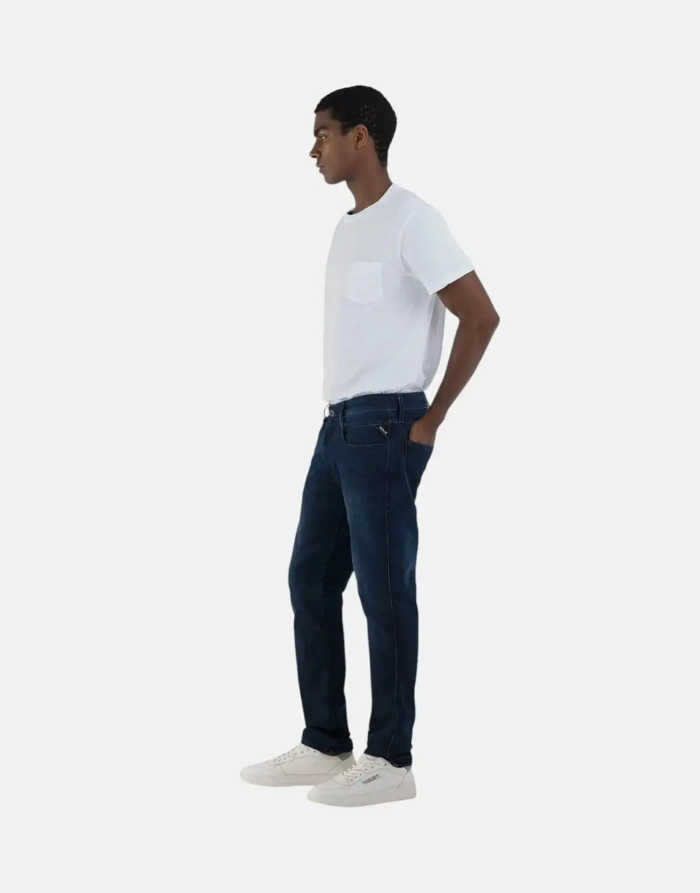 Replay Powerstretch Dark Blue Slim Jeans - Subwear