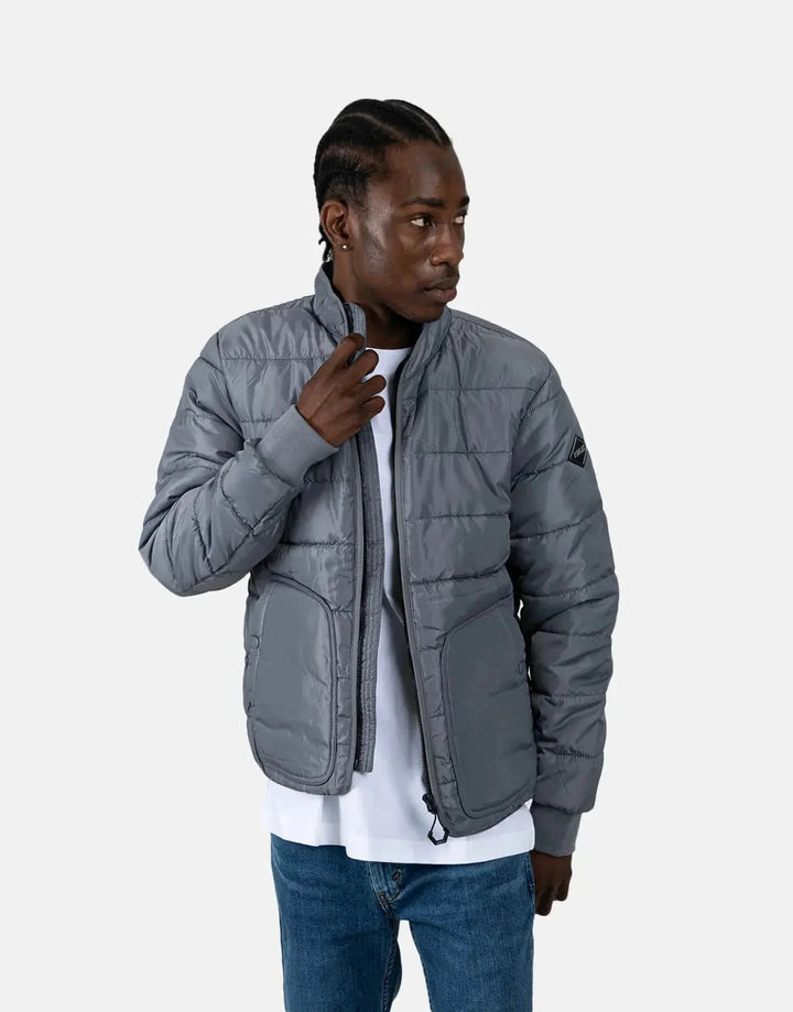 Replay Puffer Grey Jacket - Subwear