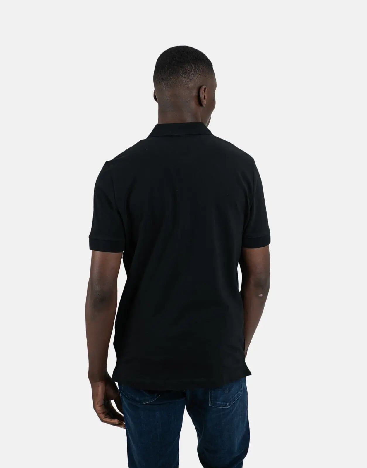 Replay R-Logo Black Polo Shirt - Subwear