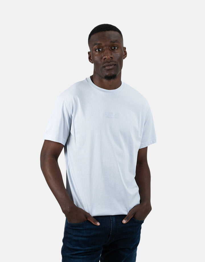 Replay Regular Sky Grey T-Shirt - Subwear