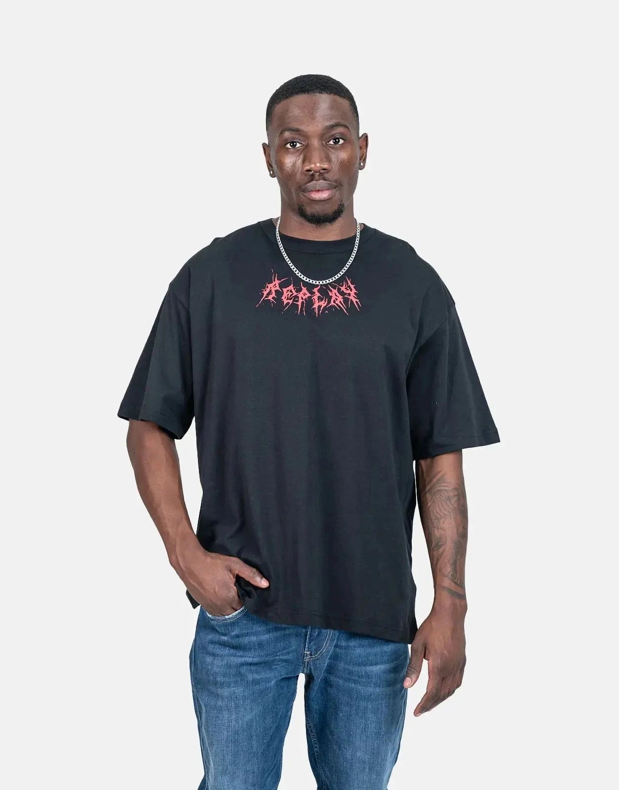 Replay Splatter Print T-Shirt - Subwear
