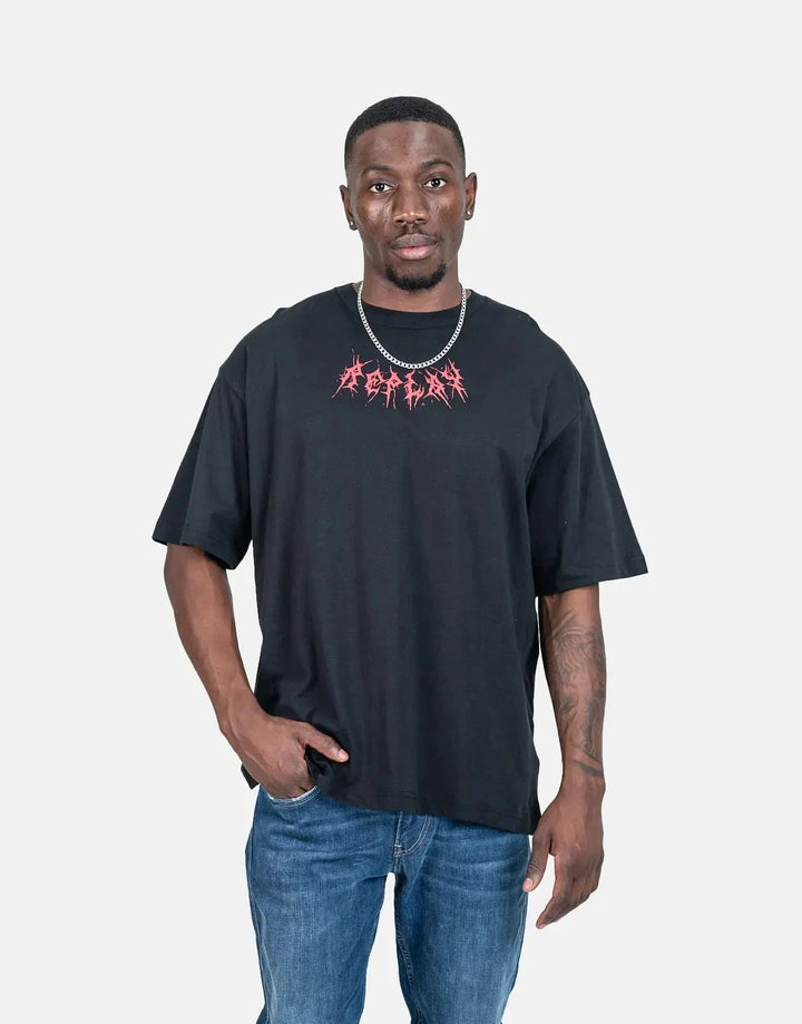 Replay Splatter Print T-Shirt - Subwear