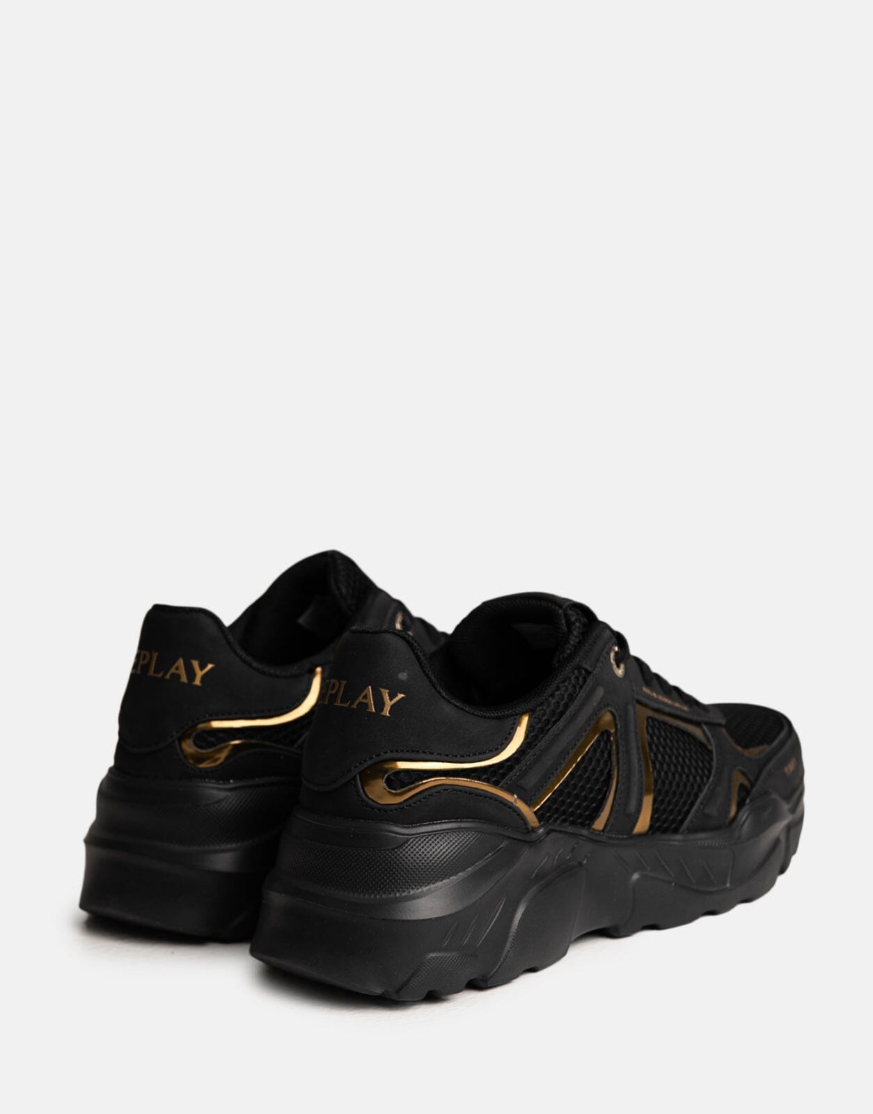 Replay Vanessa Couple Black Sneaker - Subwear