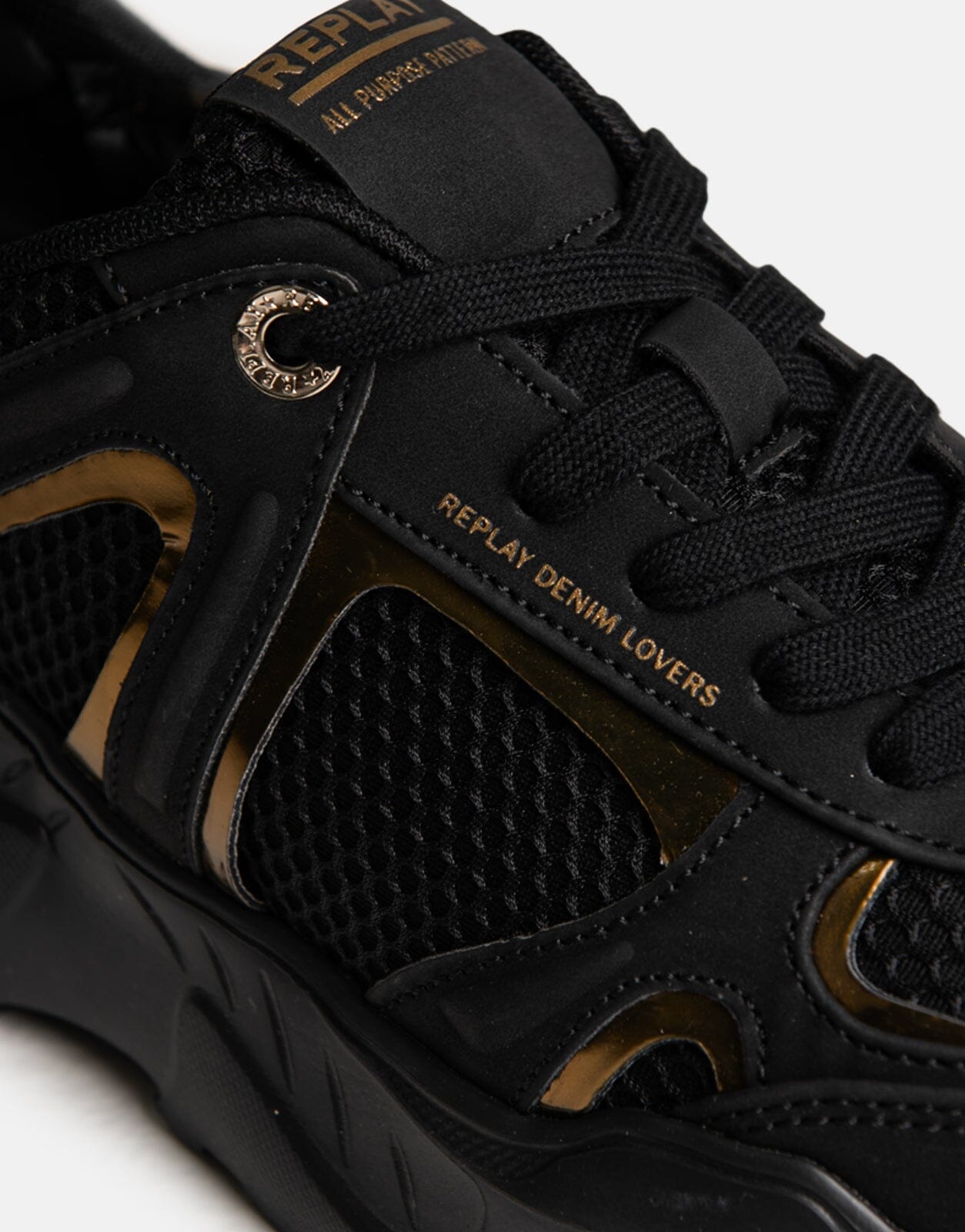 Replay Vanessa Couple Black Sneaker - Subwear