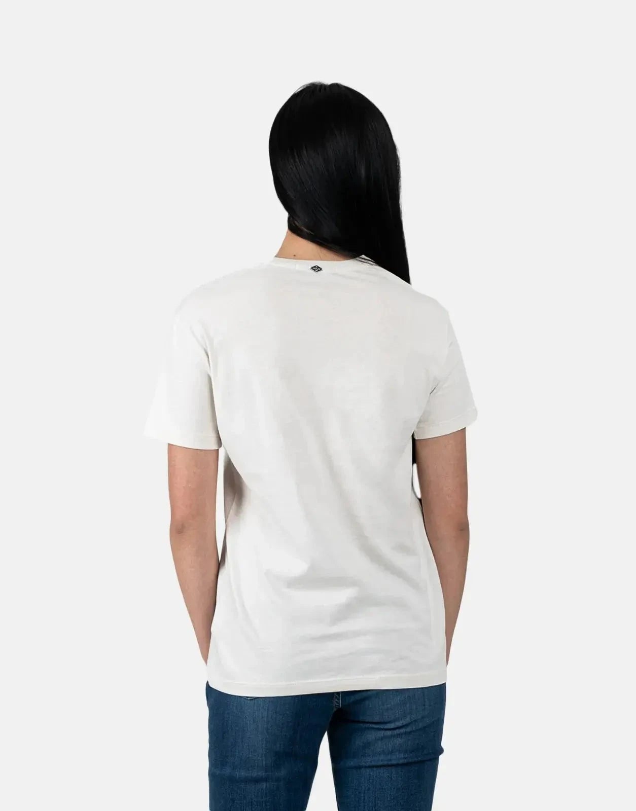 Replay Centre Print White T-Shirt - Subwear