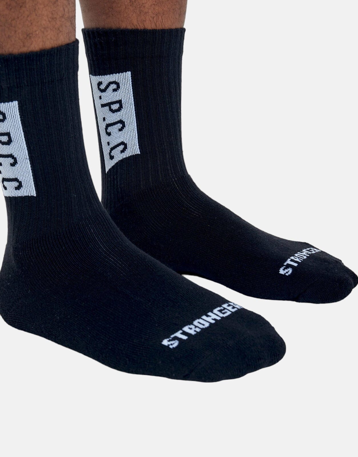 SPCC Johnson 3PK Blk/Wht Socks - Subwear