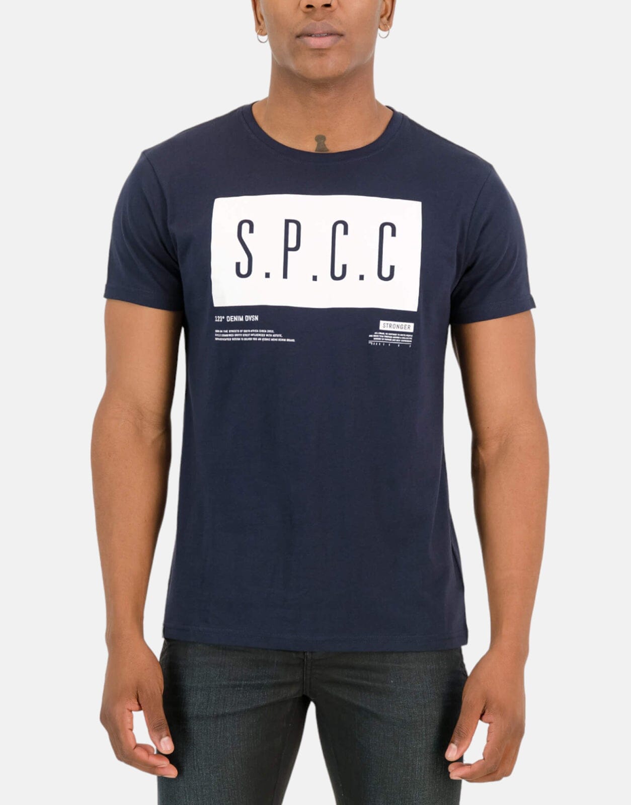 SPCC Orwell Navy T-Shirt - Subwear