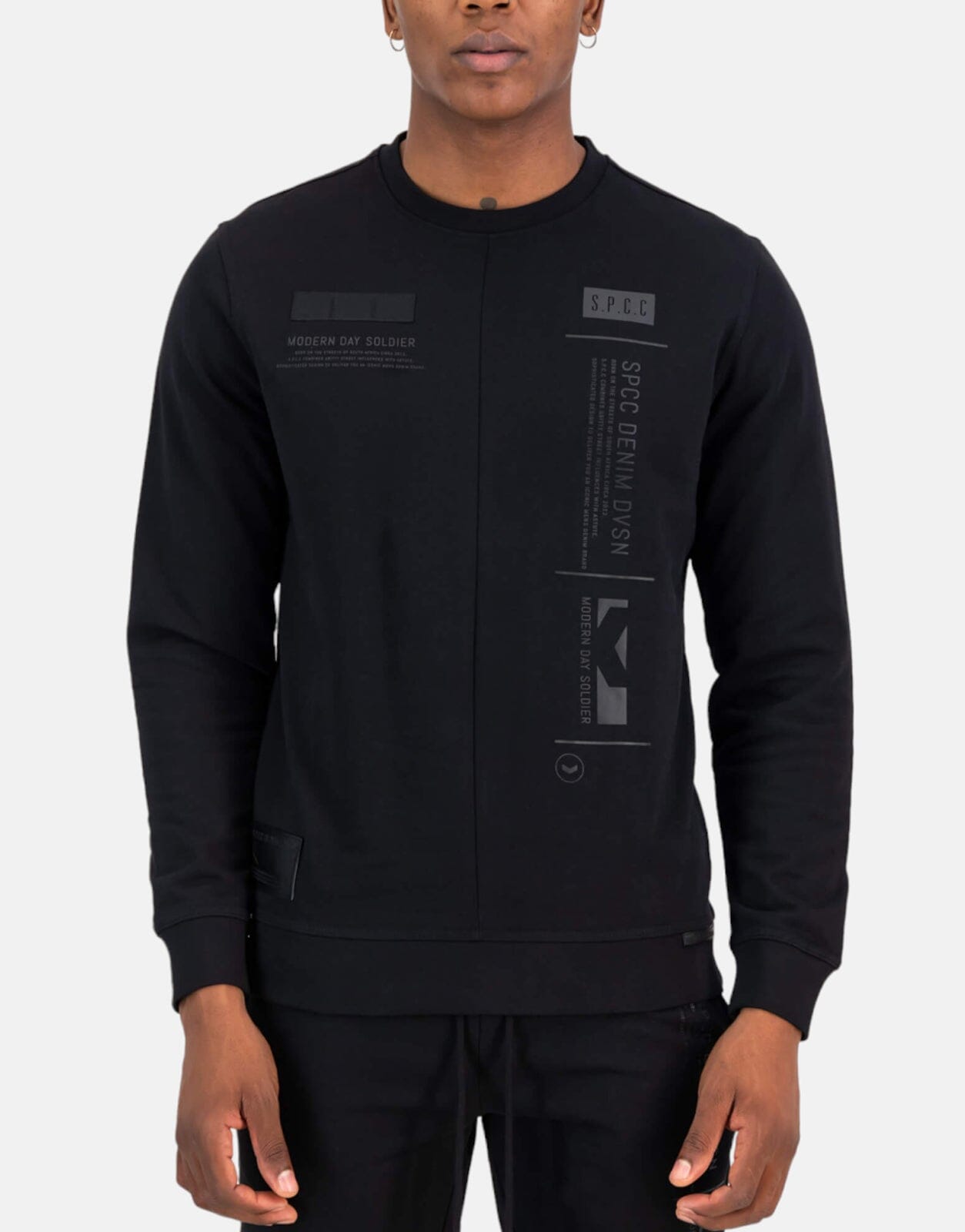 SPCC Varon Black Sweatshirt - Subwear
