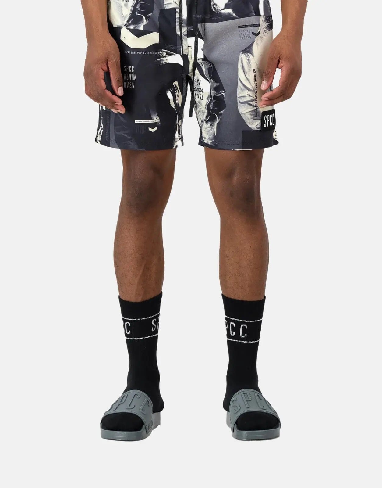 SPCC Bonello Light Stone Beach Shorts - Subwear