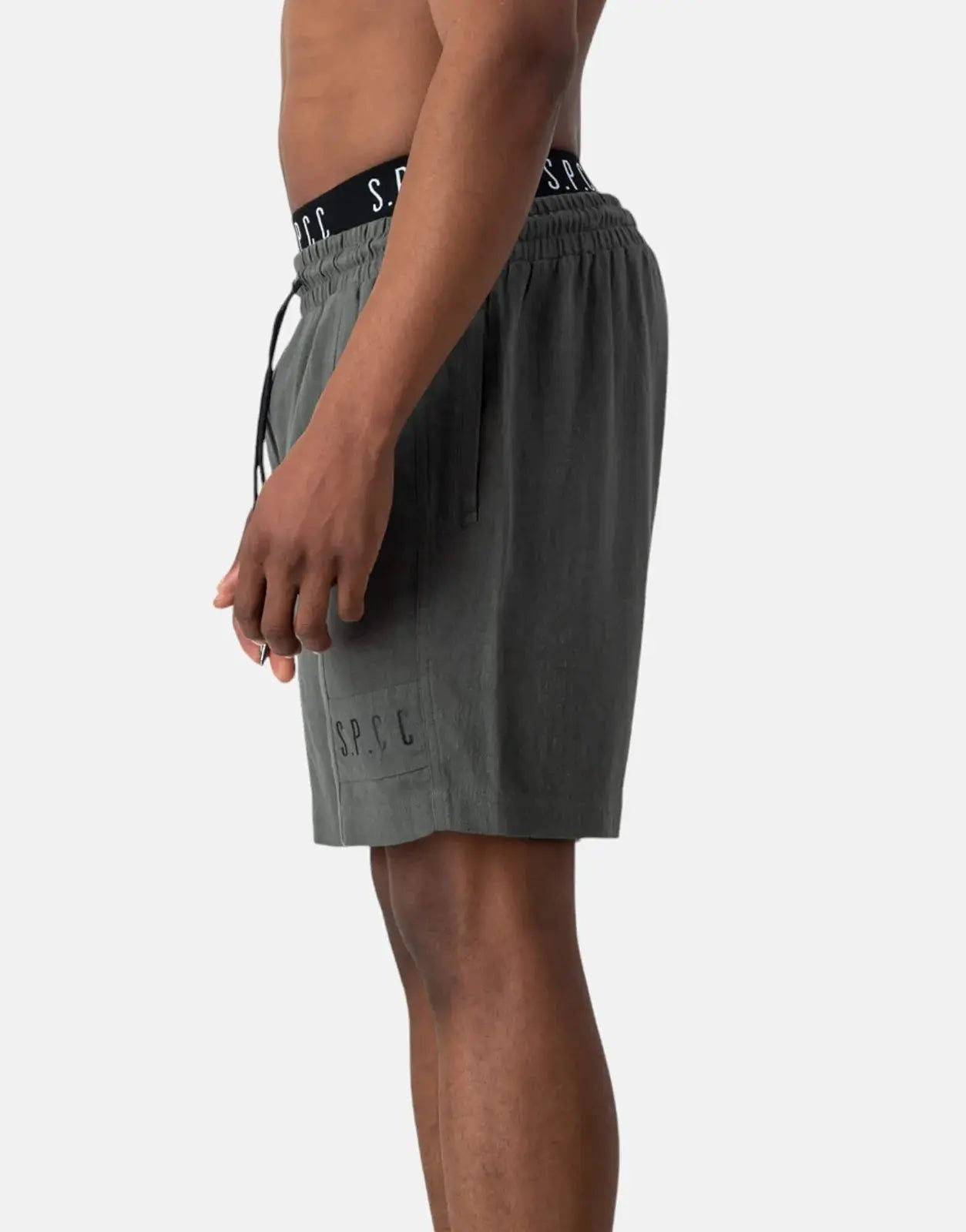 SPCC Linus Woven Dark Fatigue Shorts - Subwear