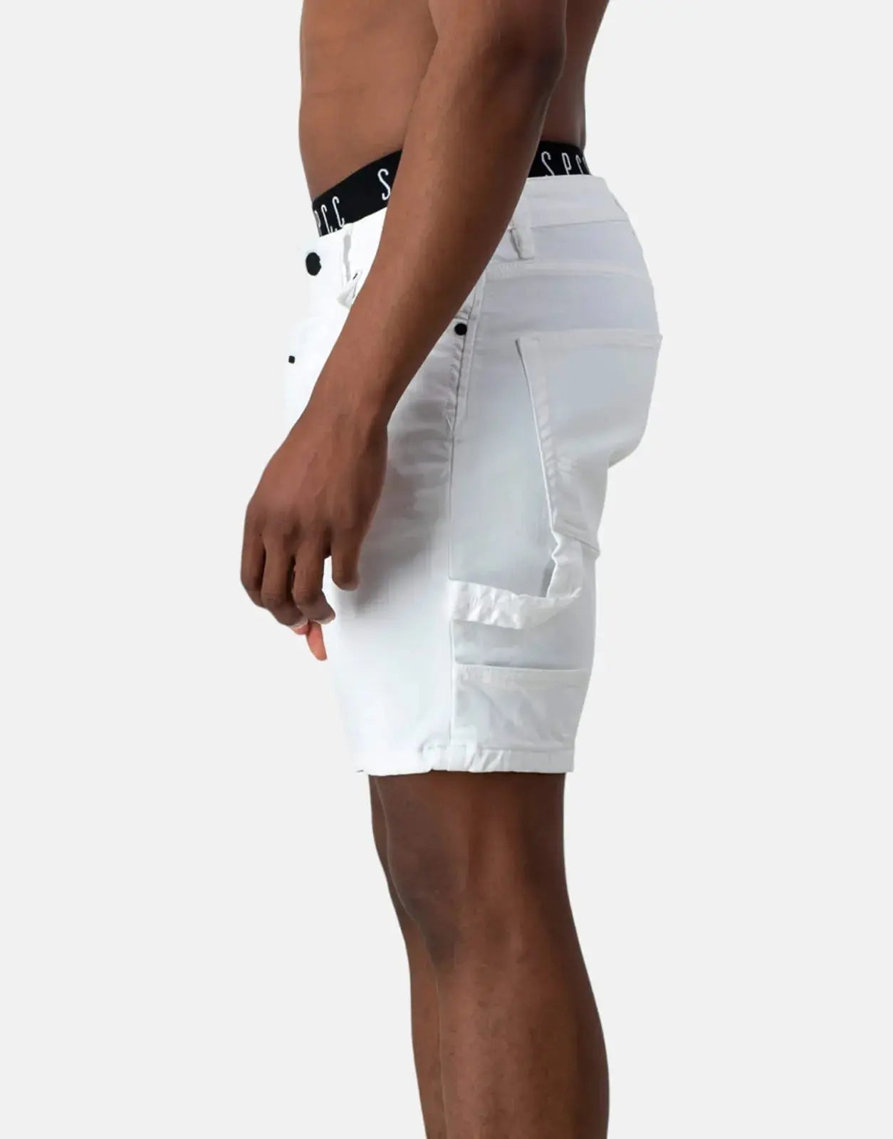 SPCC Mahura Woven White Shorts - Subwear