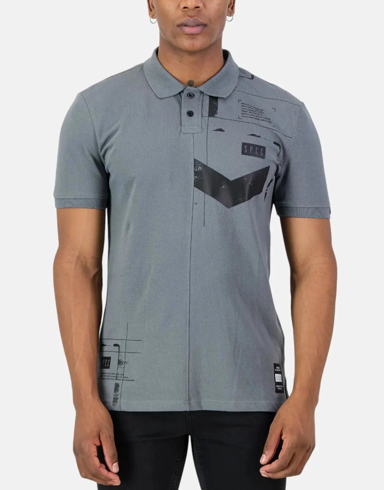 SPCC Orbit Blue Grey Golfer - Subwear