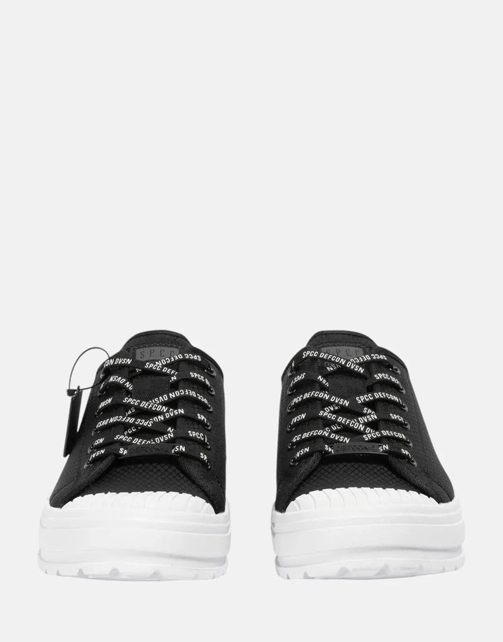 SPCC Surge Defcon Lo Black/White Sneakers - Subwear