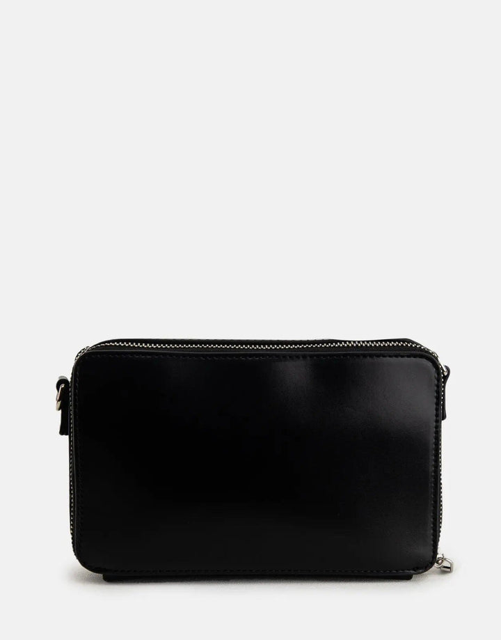 Sissy Boy Double Zip Black Crossbody Bag - Subwear