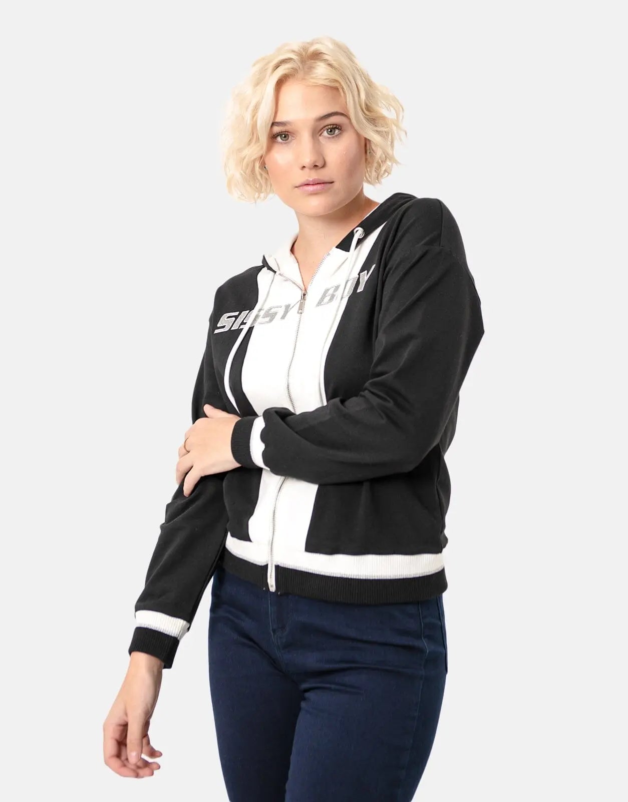 Sissy Boy Contrast Panel Hood Jacket - Subwear