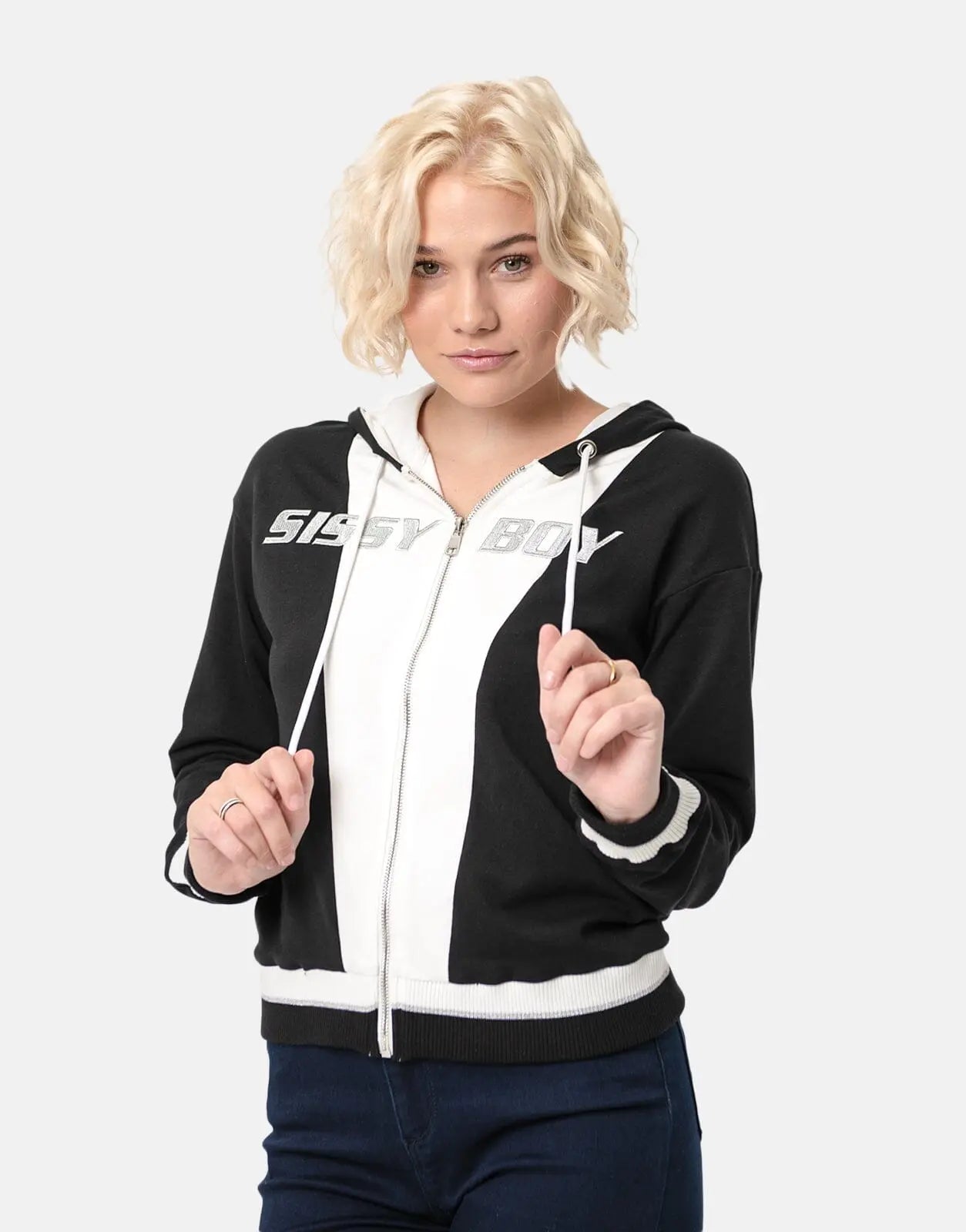 Sissy Boy Contrast Panel Hood Jacket - Subwear